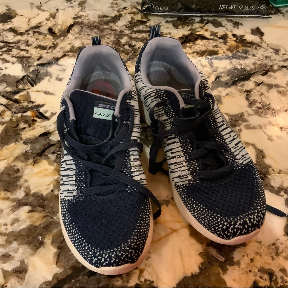 Blue Skechers memory foam insert